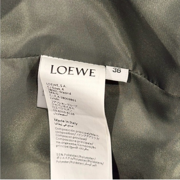 Loewe Checked Draped Jacket — Like NewSize S (IT 36)
Original Retail: $2,090 - Picture 11 of 12